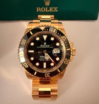 Rolex Submariner Date Oro Giallo Full Set New