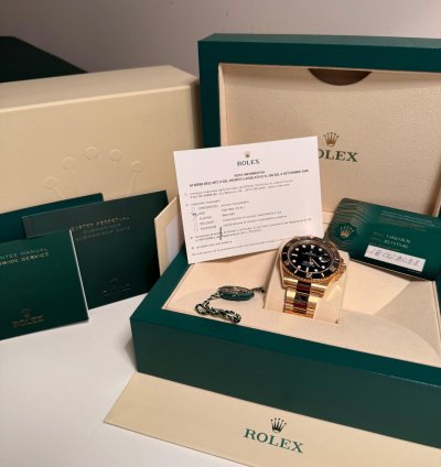 Rolex Submariner Date Oro Giallo Full Set New