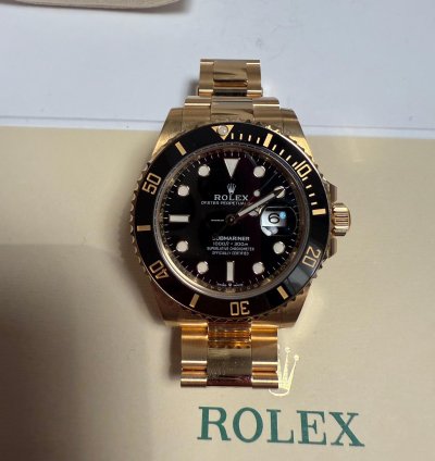 Rolex Submariner Date Oro Giallo Full Set New