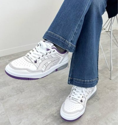 Needles X Asic S Ex 89 White Sneakers