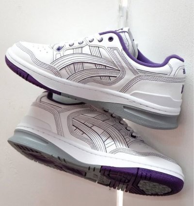 Needles X Asic S Ex 89 White Sneakers