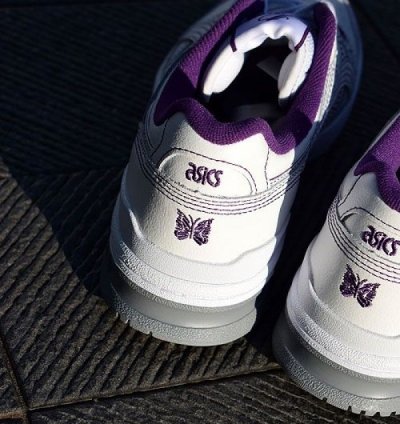 Needles X Asic S Ex 89 White Sneakers