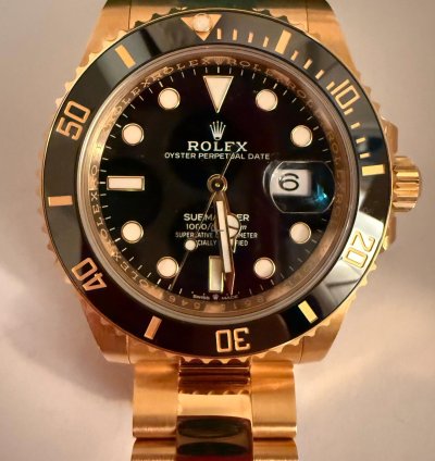 Rolex Submariner Date Oro Giallo Full Set New