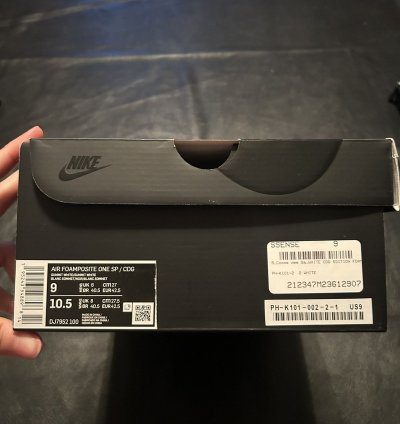Nike Comme Des Gar Ons Homme Air Foamposite