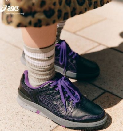 Needles X Asic S Ex89 Black Sneakers