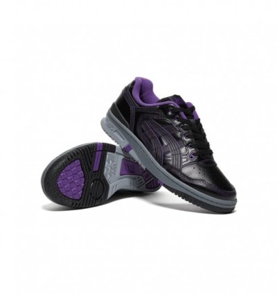 Needles X Asics Ex89 Black Purple Sneakers