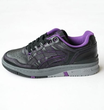 Needles X Asics Ex89 Black Purple Sneakers