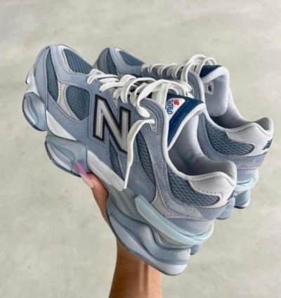 New Balance 9060 Grey Day Moon Running Shoes