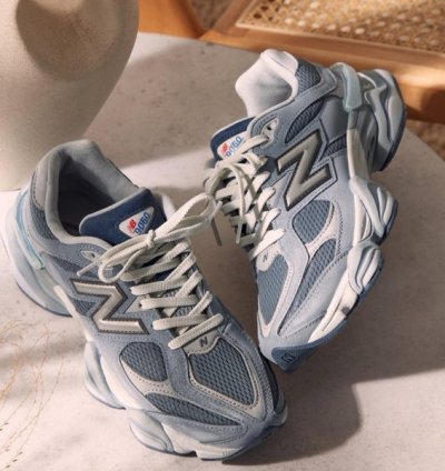 New Balance 9060 Grey Day Moon Running Shoes