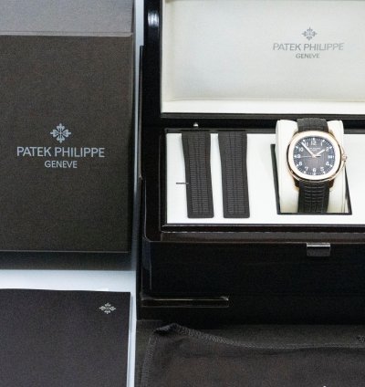 Patek Philippe Aquanaut 5167 Ros Gold Automatic Calibre 324 Sc
