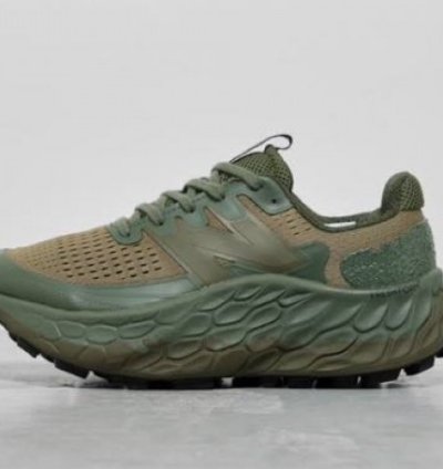 New Balance Fresh Foam Trail More V3 Covert Green Running Shoes