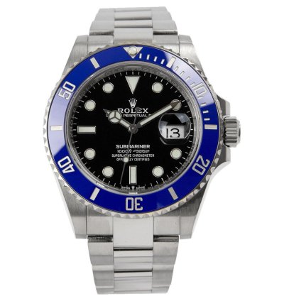 Rolex Submariner Date Oyster Perpetual Submariner Date 41mm 18kt White Gold Smurf 126619lb