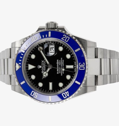 Rolex Submariner Date Oyster Perpetual Submariner Date 41mm 18kt White Gold Smurf 126619lb