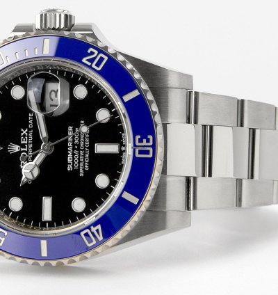 Rolex Submariner Date Oyster Perpetual Submariner Date 41mm 18kt White Gold Smurf 126619lb