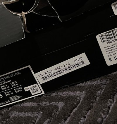 Nike Comme Des Garcons Foamposite