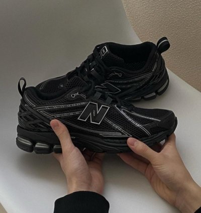 Newbalance 1906r Black And Silver Metallic Running Shoes Semi Ua
