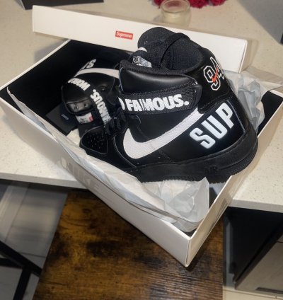 Supreme Air Force 1 High Black