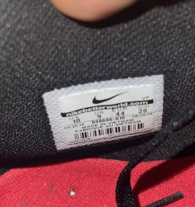 Supreme Air Force 1 High Black