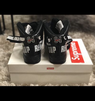 Supreme Air Force 1 High Sp Black 2014
