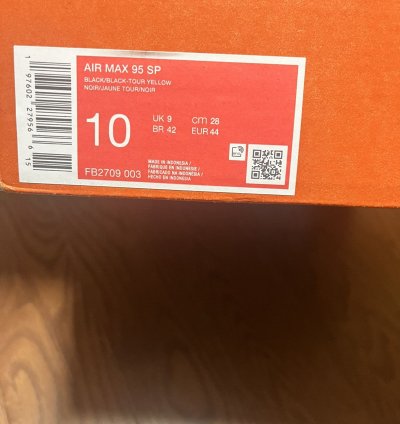 Nike Corteiz Air Max 95 Honey Blacks Nyc London