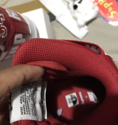 Supreme Air Force 1 High Sp Red 2014