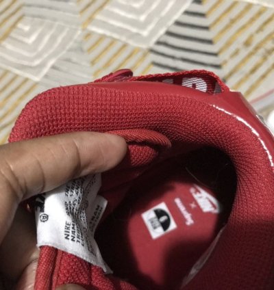 Supreme Air Force 1 High Sp Red 2014