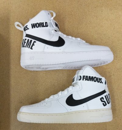 Supreme Air Force 1 High Supreme White