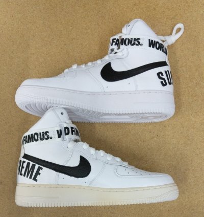 Supreme Air Force 1 High Supreme White
