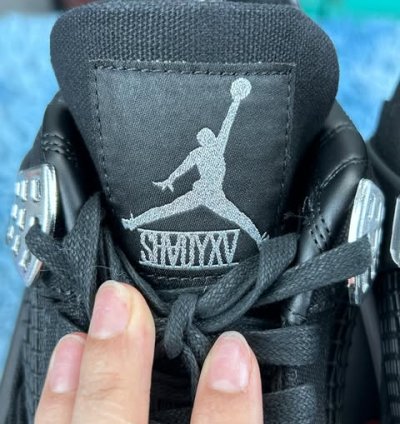 Air Jordan 4 Retro Se Black Canvas