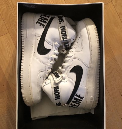 Supreme Air Force 1 High Supreme White 2014