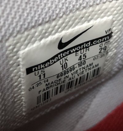 Supreme Air Force 1 High Supreme White 2014 Us11
