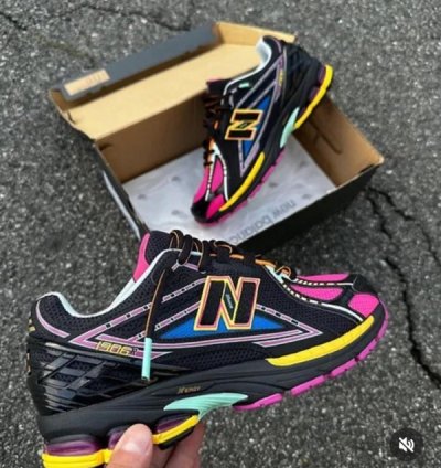 Newbalance 1906r Neon Nights Running Shoes