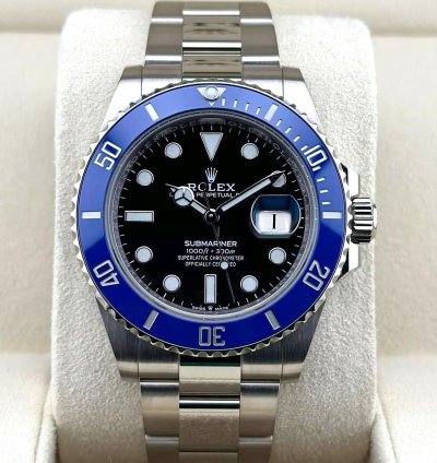 Rolex Submariner Date Unworn 2024 Black Dial White Gold 126619lb Complete