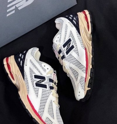 Newbalance 1906r Sea Salt Eclipse True Red Running Shoes