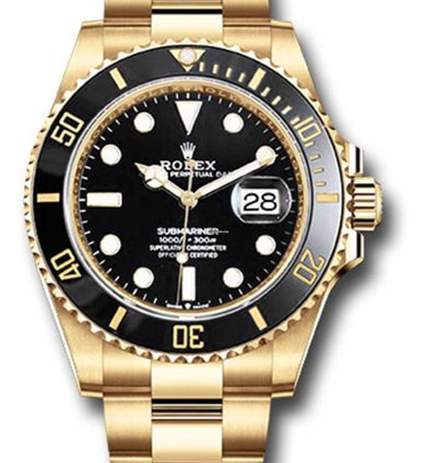 Rolex Submariner Date Unworn Submariner Date 41mm 126618ln Yellow Gold Black Bezel Black Dial