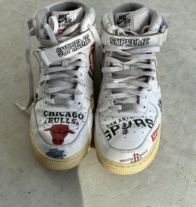 Supreme Air Force 1 Mid 07 Nba