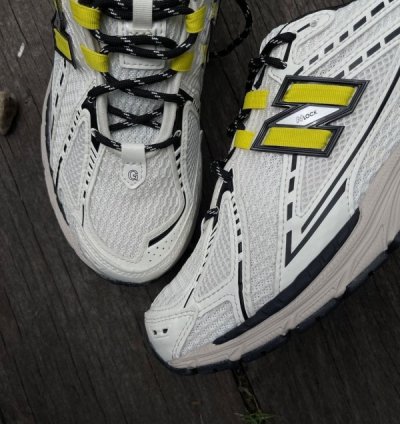 Newbalance 1906r X Ganni Egret White Yellow Running Shoes