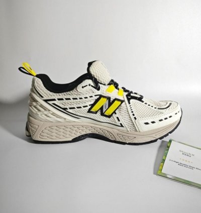 Newbalance 1906r X Ganni Egret White Yellow Running Shoes