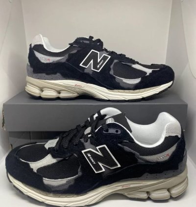 Newbalance 2002r Protection Pack Black Grey Running Shoes