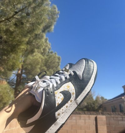 Supreme Black Star Dunks