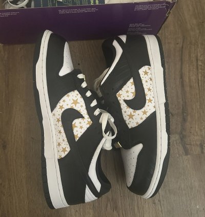 Supreme Black Star Dunks