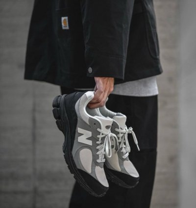 Newbalance 2002r The Basement Black Grey Running Shoes