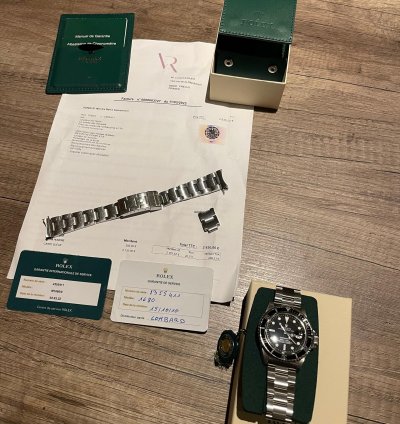 Rolex Submariner Date Vis Et Garantie Avec Facture
