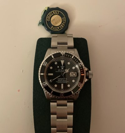 Rolex Submariner Date Vis Et Garantie Avec Facture