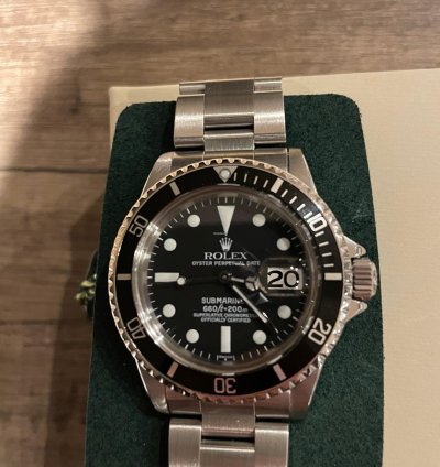 Rolex Submariner Date Vis Et Garantie Avec Facture