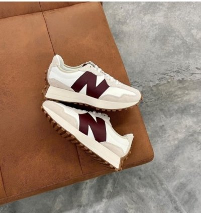 Newbalance 327 Burgundy Running Shoes