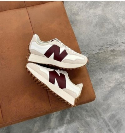 Newbalance 327 Burgundy Running Shoes