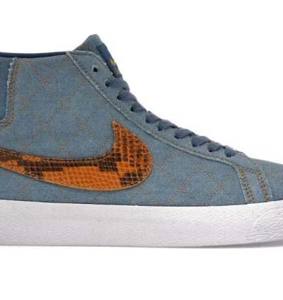 Supreme Denim Nike Sb Blazer Mid Qs