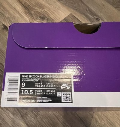 Supreme Denim Nike Sb Blazer Mid Qs