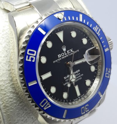 Rolex Submariner Date White Gold